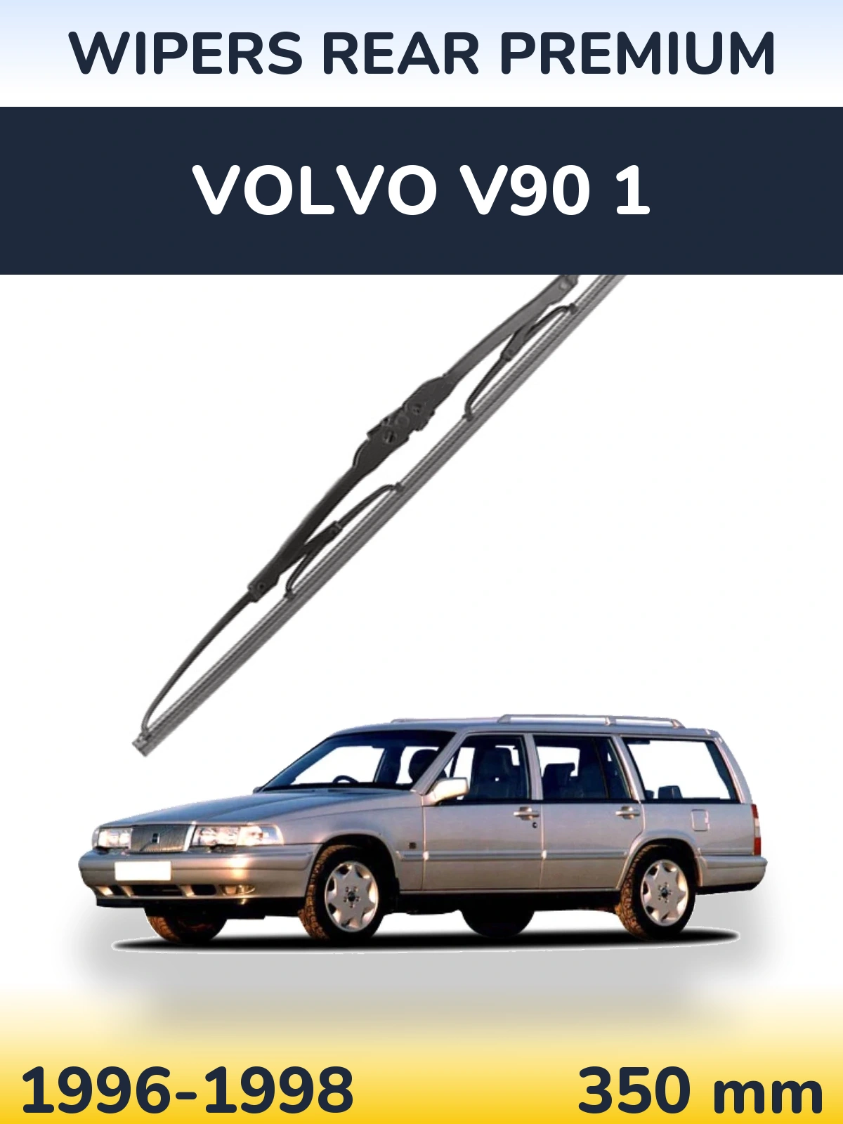 Tylna wycieraczka WIPERS REAR PREMIUM 350 mm do Volvo V90 1 1996-1998