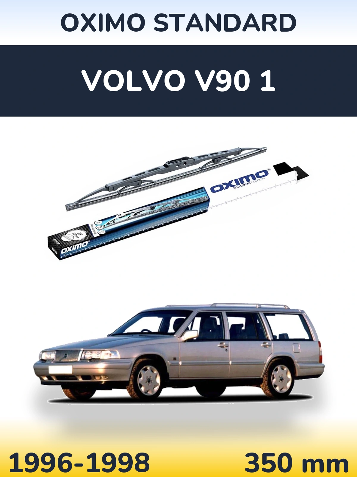 Tylna wycieraczka Oximo Standard 350 mm do Volvo V90 1 1996-1998
