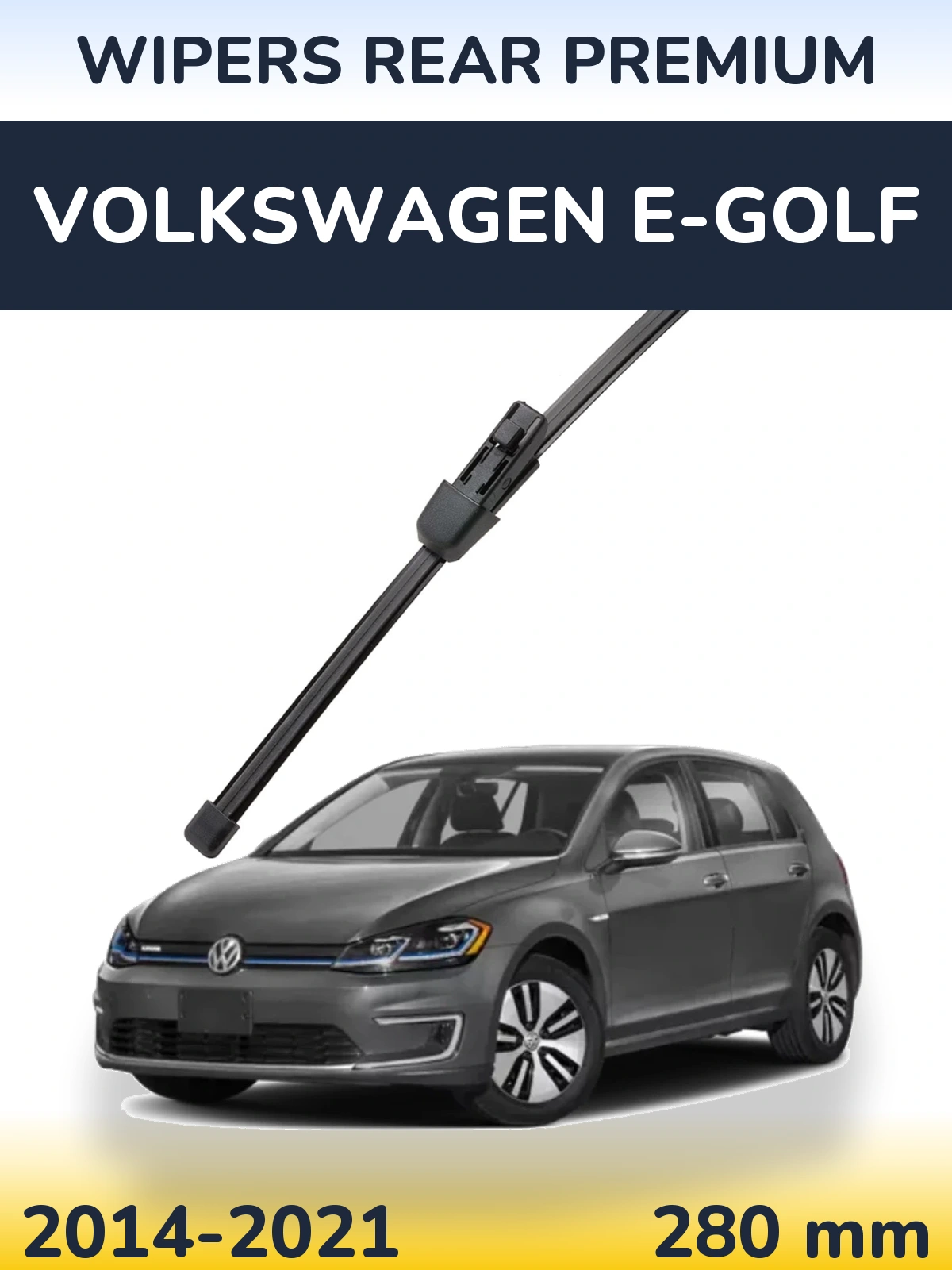 Rear wiper blade WIPERS REAR PREMIUM 280 mm for Volkswagen e-Golf 2014-2021