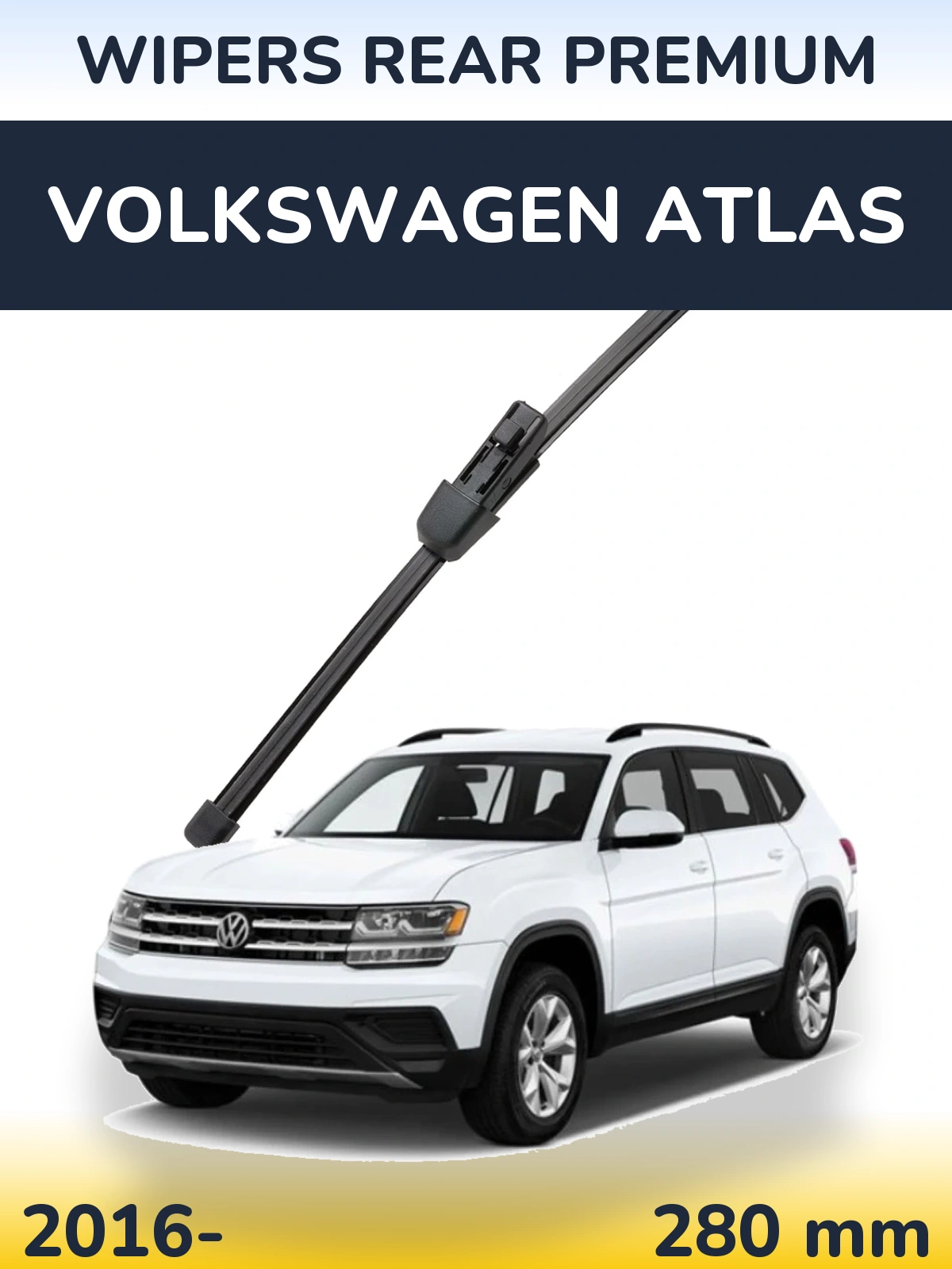 Задня щітка WIPERS REAR PREMIUM 280 мм для Volkswagen Atlas 2016-2026