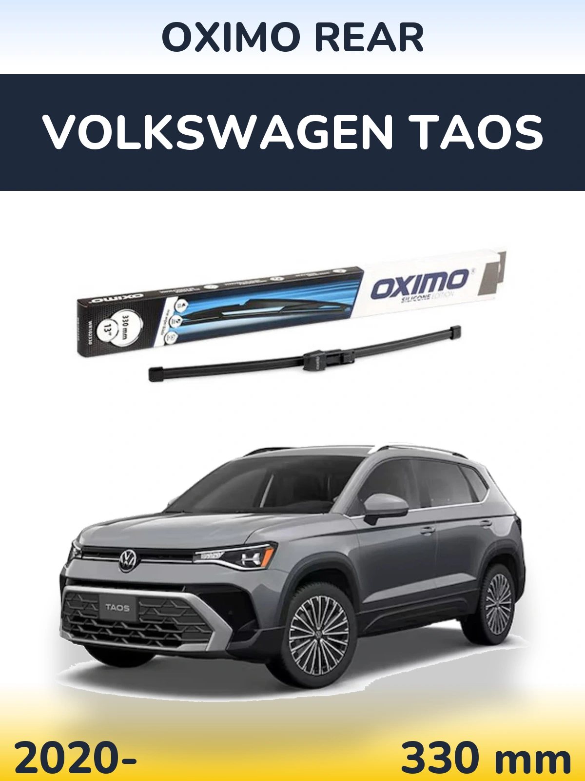 Tylna wycieraczka Oximo Rear 330 mm do Volkswagen Taos 2020-2026
