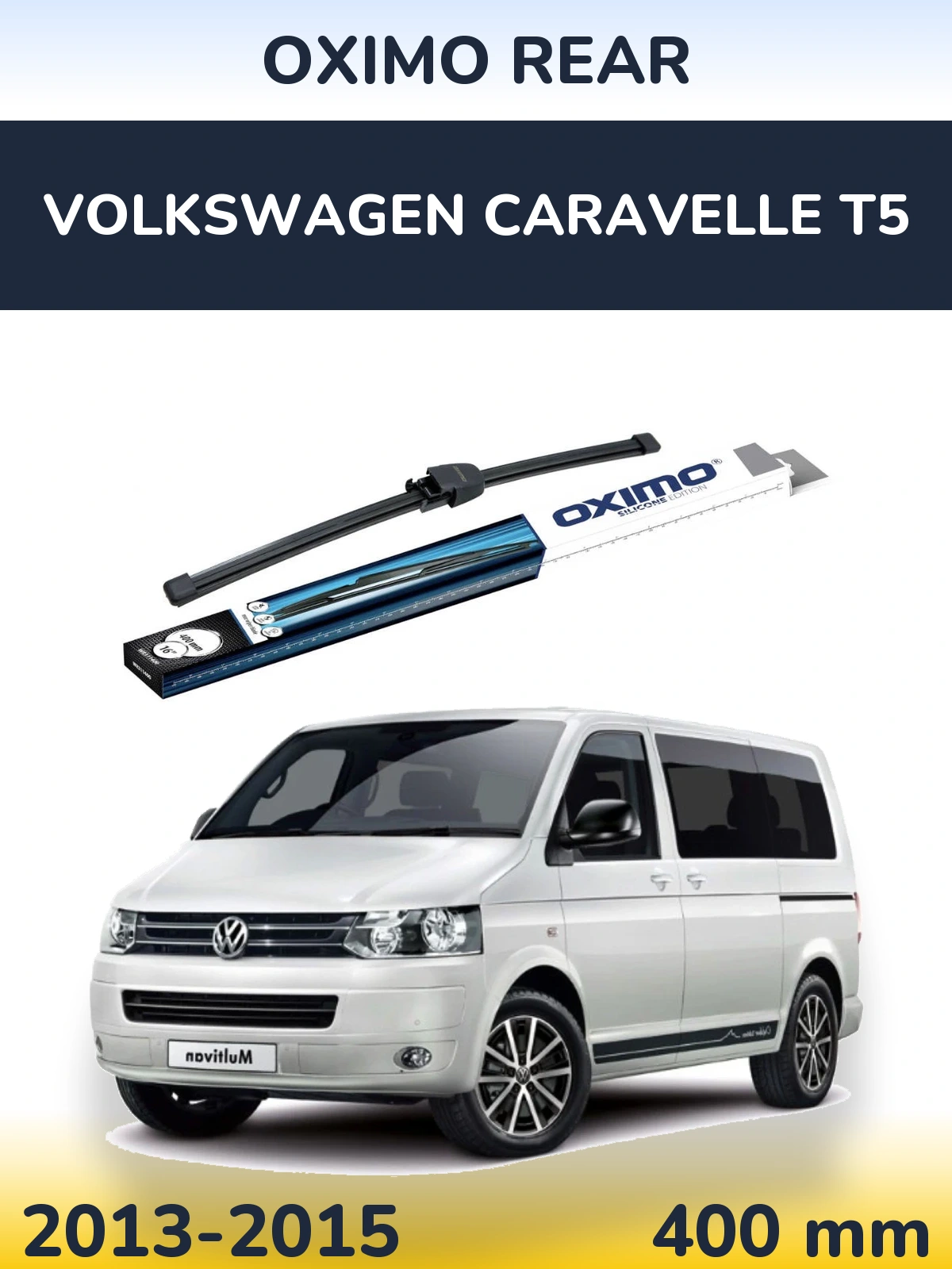 Tylna wycieraczka Oximo Rear 400 mm do Volkswagen Caravelle T5 2013-2015