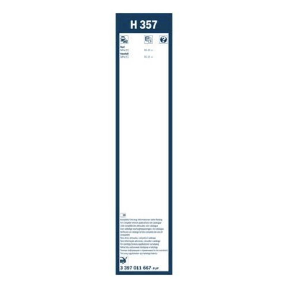 Rear wiper blade BOSCH Rear 350 mm for Opel Zafira C Tourer 2011-2019