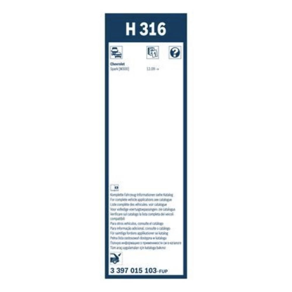 Rear wiper blade BOSCH Rear 300 mm for Ravon R2 2015-2020