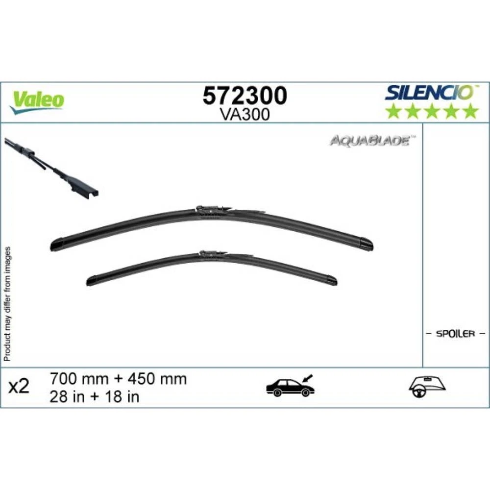 Дворники Valeo Aqua Blade для Tesla Model X
