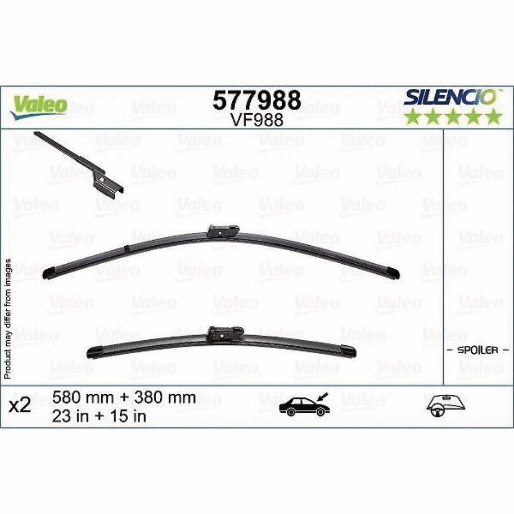 Wycieraczki Valeo Silencio Flat do Nissan Juke