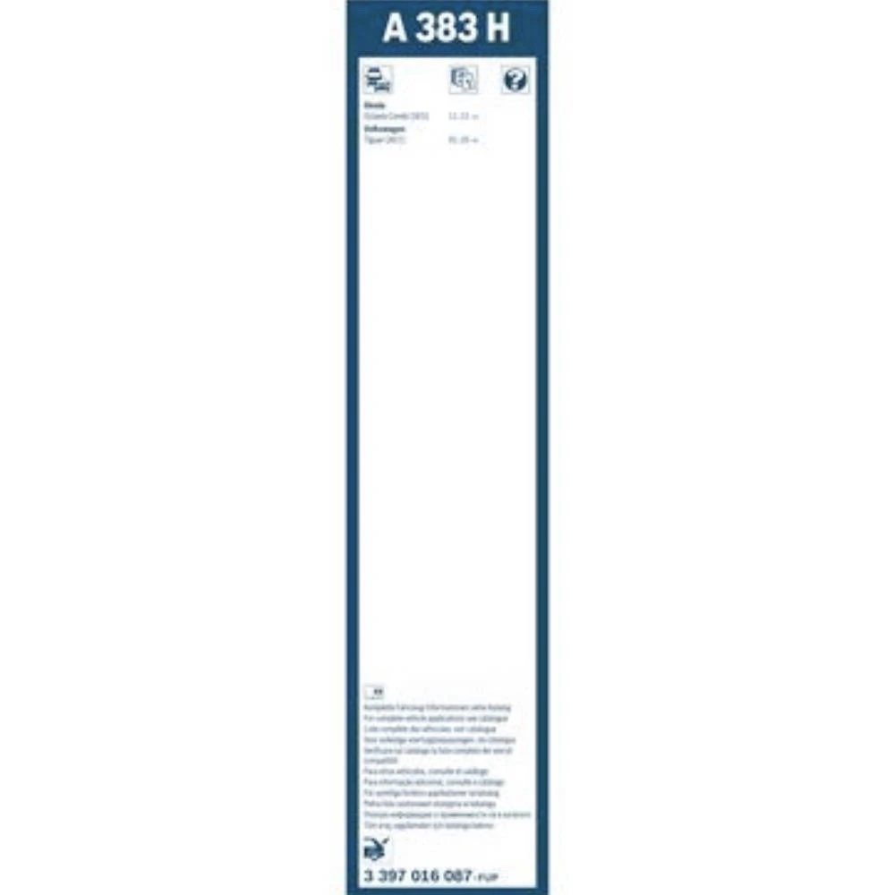 Tylna wycieraczka BOSCH Rear 380 mm do Skoda Fabia 3 Combi 2014-2022