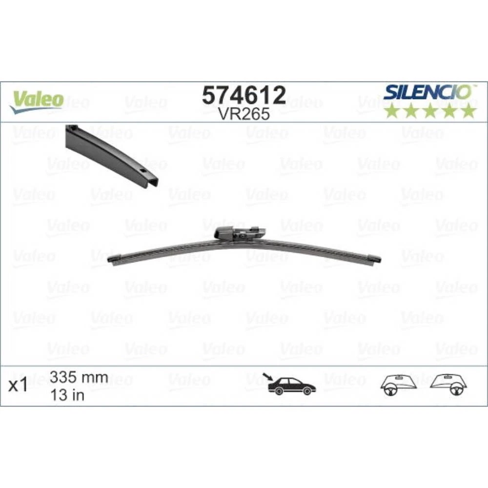 Tylna wycieraczka Valeo Silencio Rear 335 mm do Volkswagen Golf Plus 2009-2014