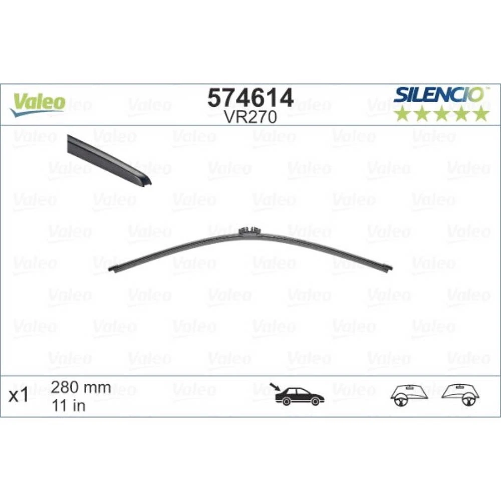 Tylna wycieraczka Valeo Silencio Rear 280 mm do BMW Seria 3 Touring 2012-2019