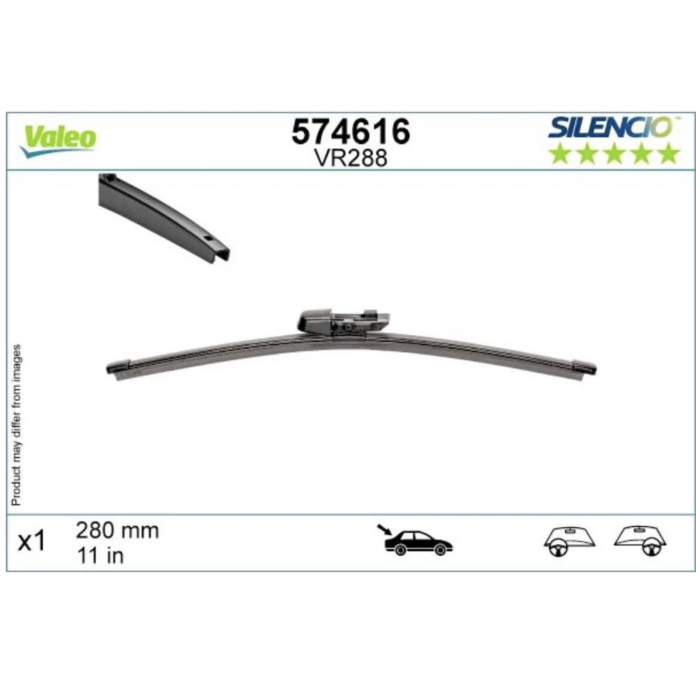 Wiper blades Valeo Silencio Rear for Cupra Born