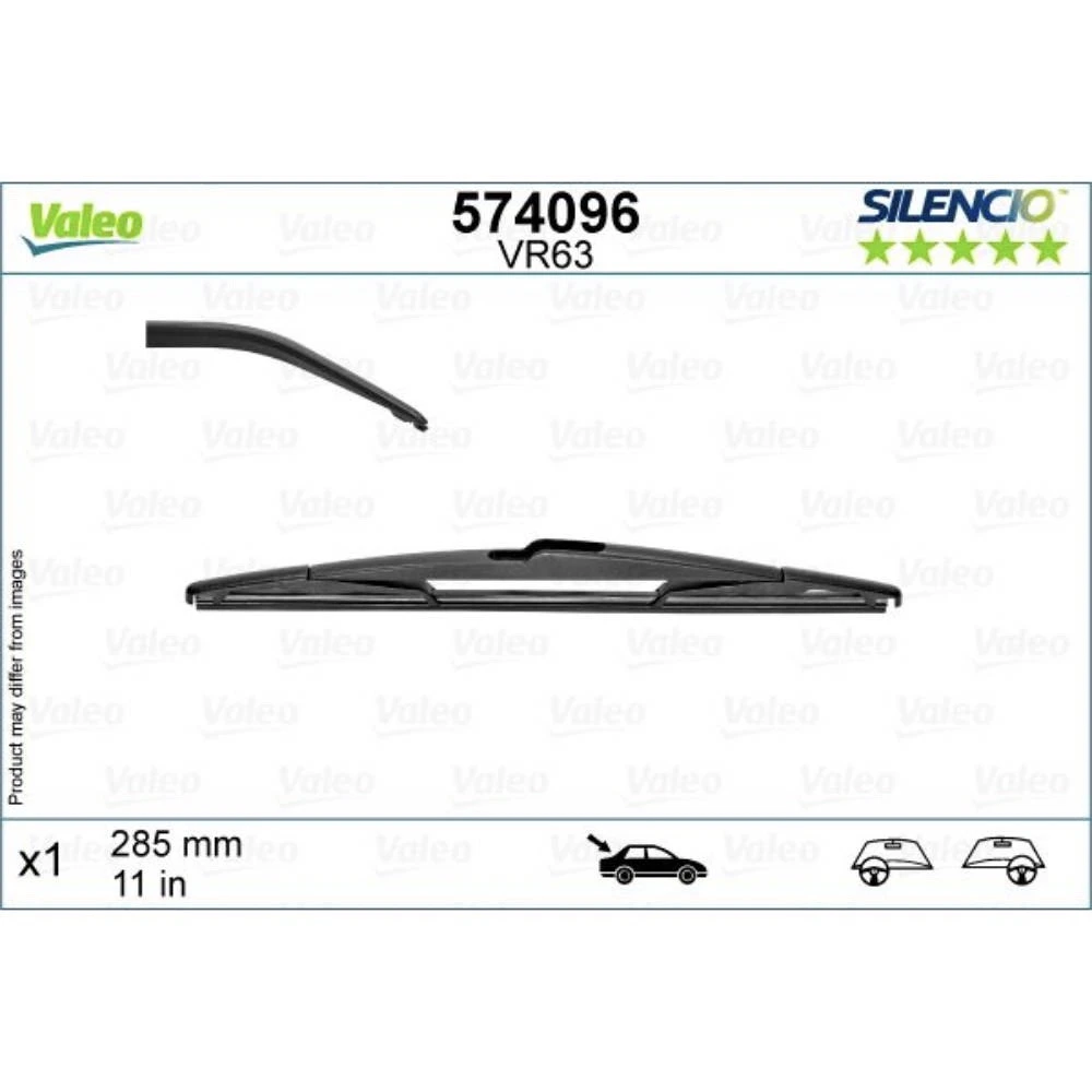 Wycieraczki Valeo Silencio Rear do KIA Sportage